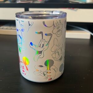 Hallmark Disney 100 Years of Wonder Mickey & Friends Iridescent Travel Mug w Lid